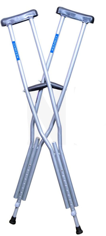 rizemax mobility i-33 underarm crutch silver-2pcs Walking Stick Walking Stick