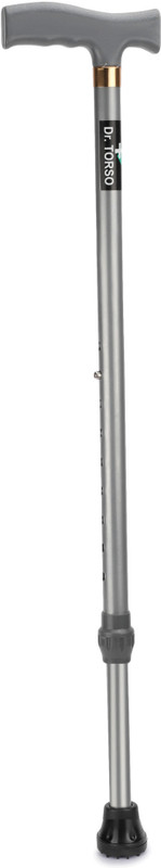 Dr. TORSO Cyan T- handle | Premium for men/ women, Old age people Walking Stick