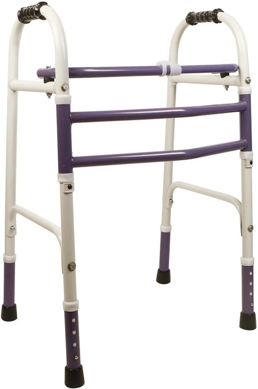 KDS SURGICAL Double Bar Purple Walker Walking Stick