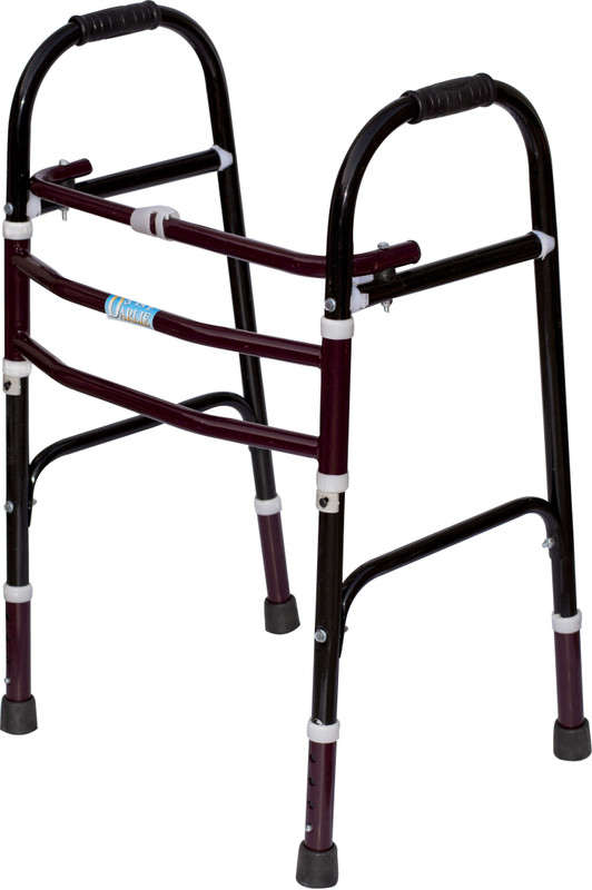 coredeal ADULT WALKER (SILVER BLACK ) Walking Stick