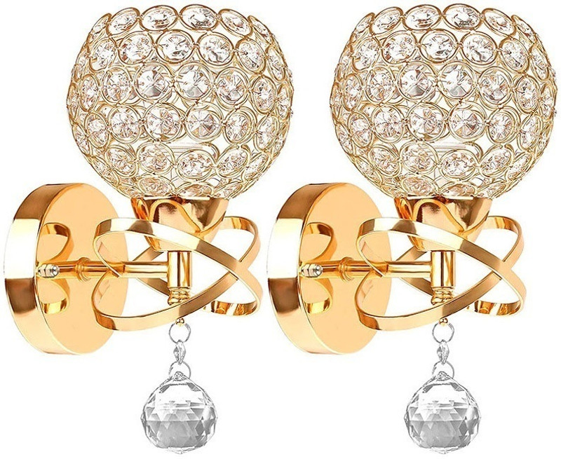 spark world Wallchiere Wall Lamp With Bulb(Pack of 2)