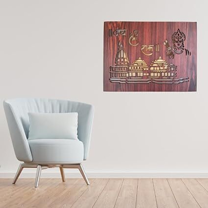Desireecrafts 45 cm Lamp Base(Wooden)