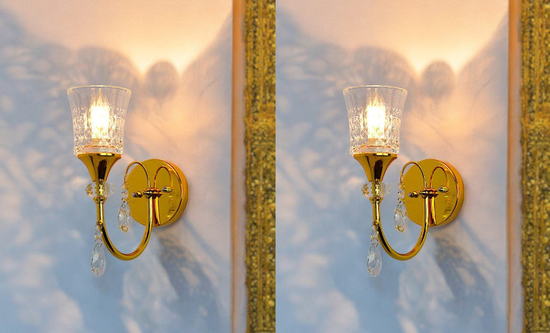 Prop It Up Wallchiere Wall Lamp Without Bulb(Pack of 2)