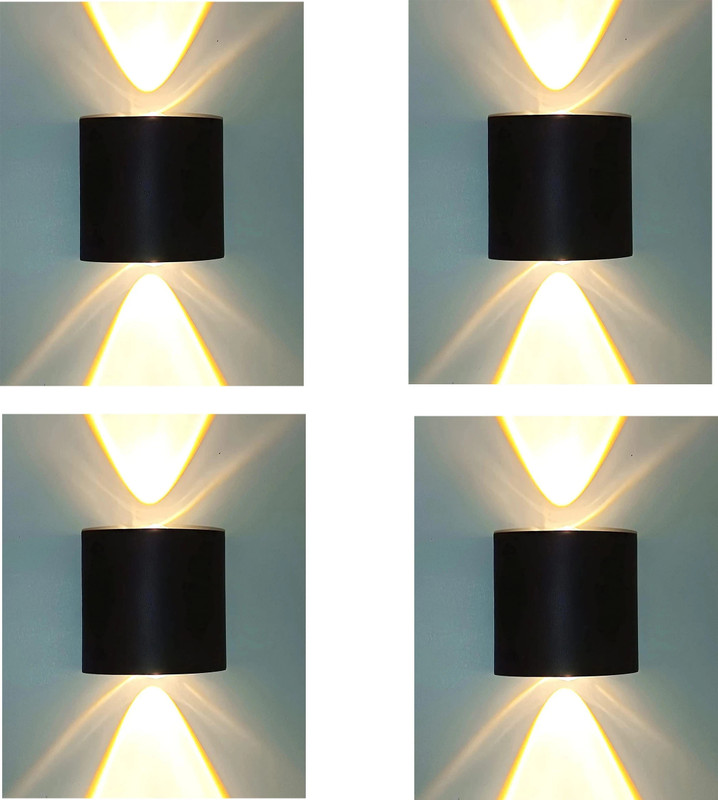 LUMINX Uplight Wall Lamp With Bulb(Pack of 6)