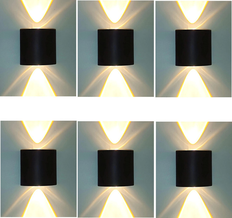 LUMINX Uplight Wall Lamp With Bulb(Pack of 3)