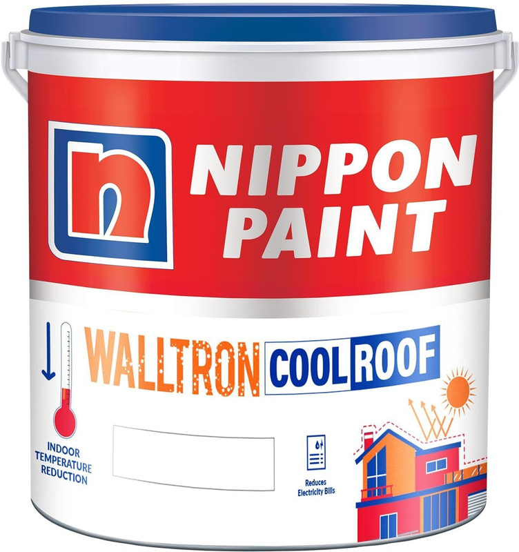 Nippon Paint Walltron Summer Cool Roof White Emulsion Wall Paint(20 L)