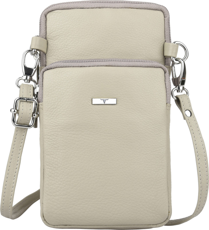 URBAN FOREST Women Casual Beige Genuine Leather Wallet