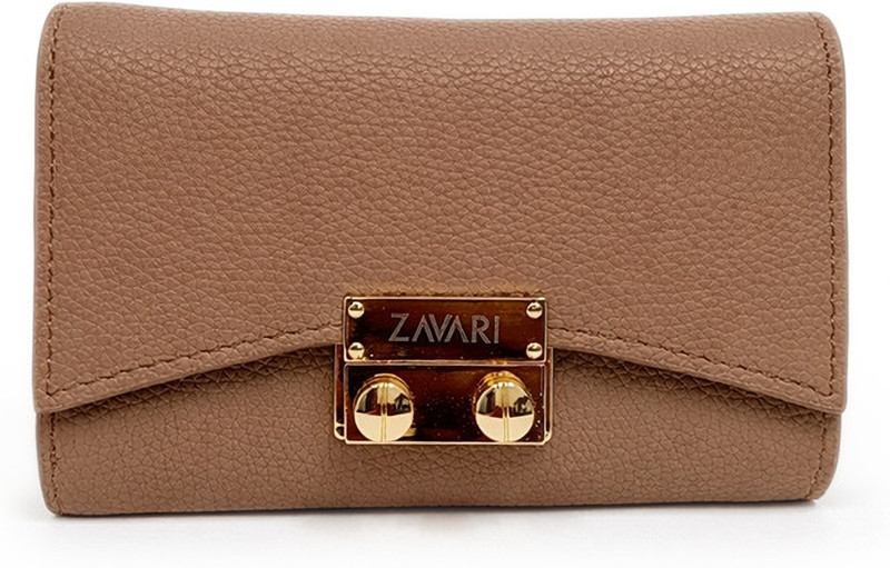 AlexVyan Women Casual, Ethnic, Evening/Party, Formal, Travel, Trendy Black, White Genuine Leather Wallet(3 Card Slots)