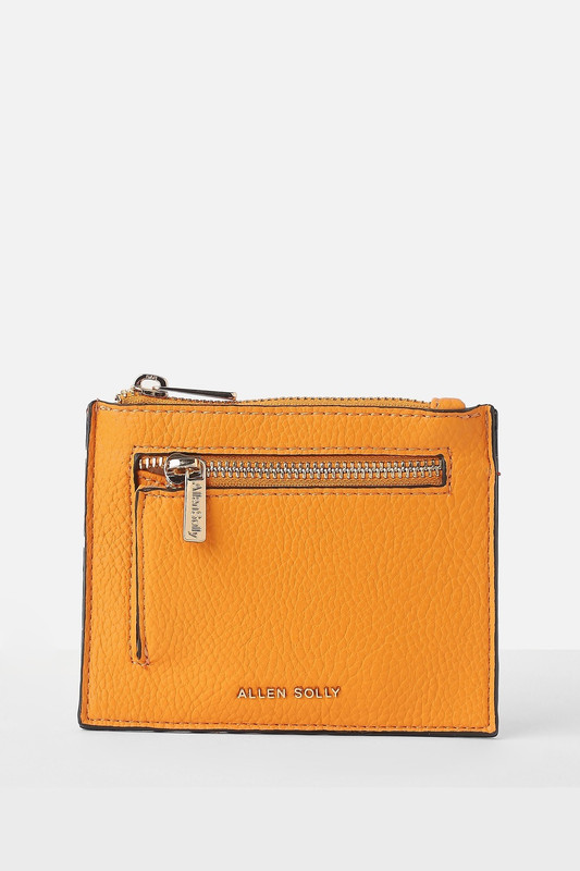 Allen Solly Women Casual Orange Genuine Leather Wallet(1 Card Slot)