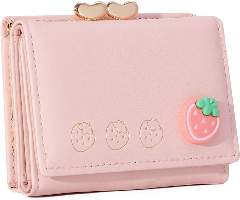 VOGARD Women Trendy Pink Artificial Leather Wallet(9 Card Slots)