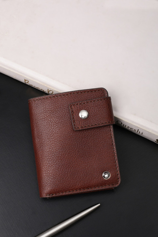 LOUIS PHILIPPE Men Casual Brown Genuine Leather Wallet(1 Card Slot)