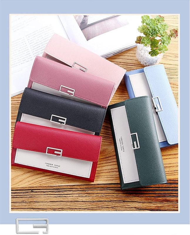 ZAYLO MINI MART Women Casual Multicolor Genuine Leather Wallet(10 Card Slots)