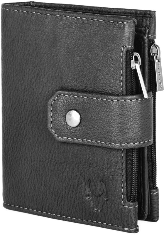 STORITE Men Casual, Formal, Travel, Trendy Grey Artificial Leather Wallet(9 Card Slots)