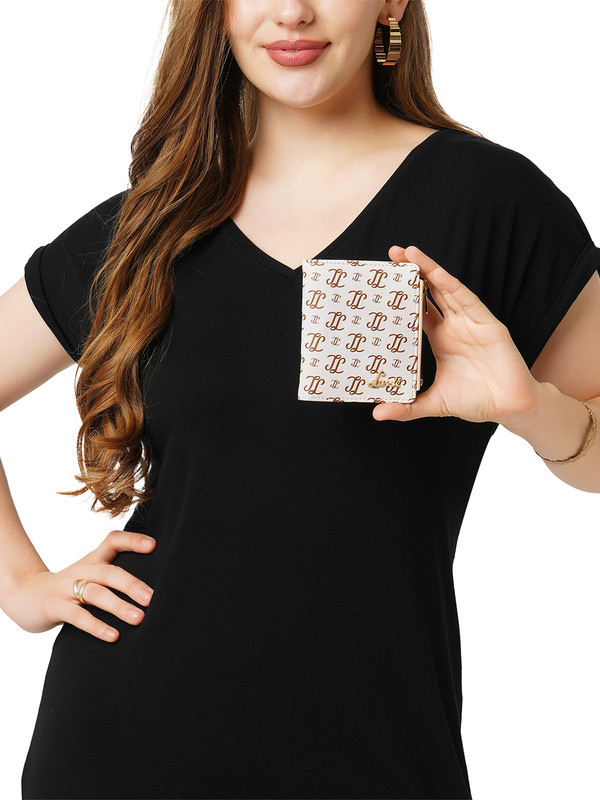 LAVIE Women Casual Beige Artificial Leather Wallet