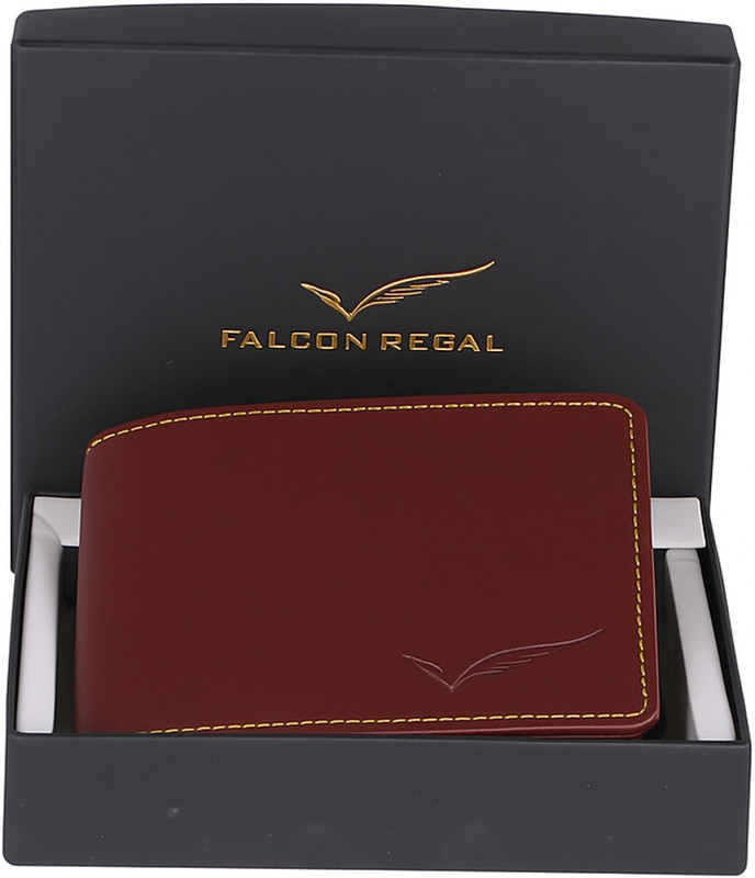 Falcon Regal Men Trendy Green Artificial Leather Wallet(5 Card Slots)