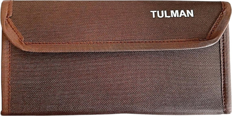 TULLMAN Men & Women Travel, Formal, Casual Brown, Khaki Canvas Document Holder(4 Card Slots)