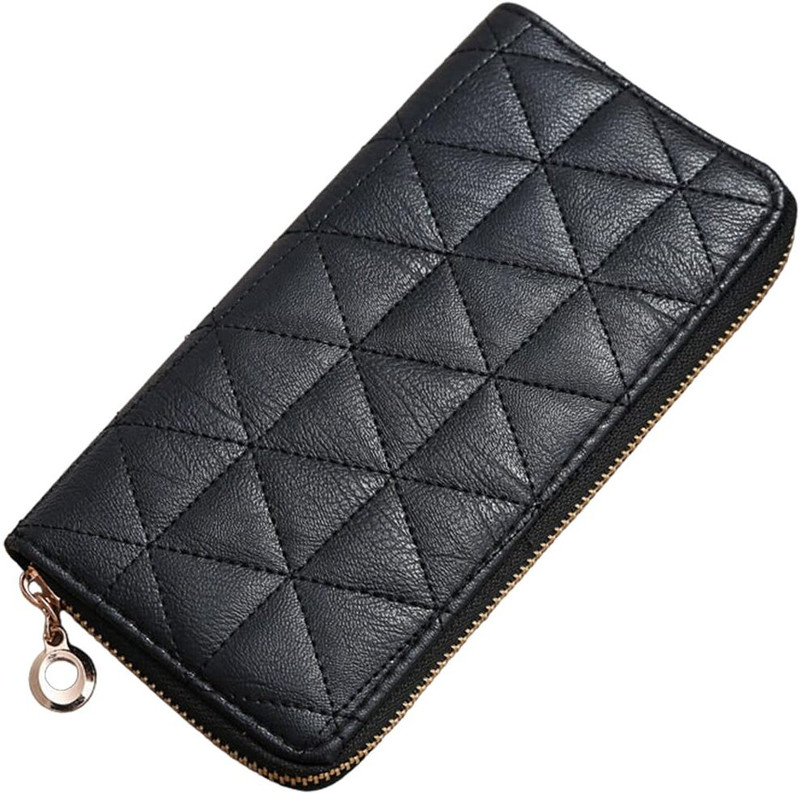 SYGA Women Black Fabric Wallet(2 Card Slots)