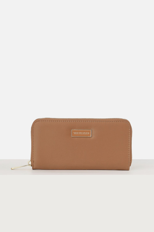 Fastrack Women Casual Brown Artificial Leather Wrist Wallet(1 Card Slot)