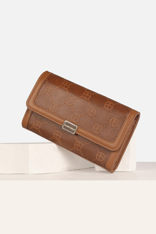 Allen Solly Casual Brown Clutch