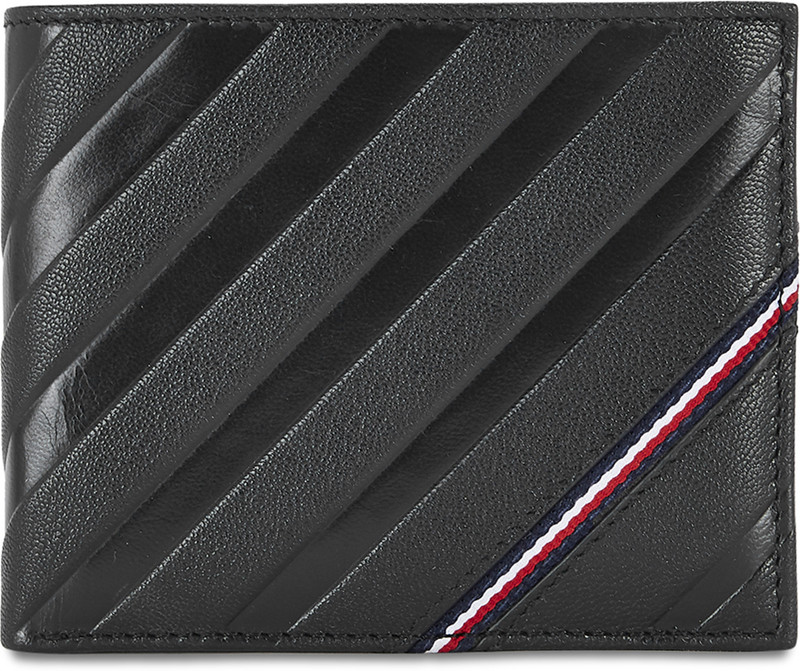 TOMMY HILFIGER Men Casual, Formal Black Genuine Leather Wallet(4 Card Slots)