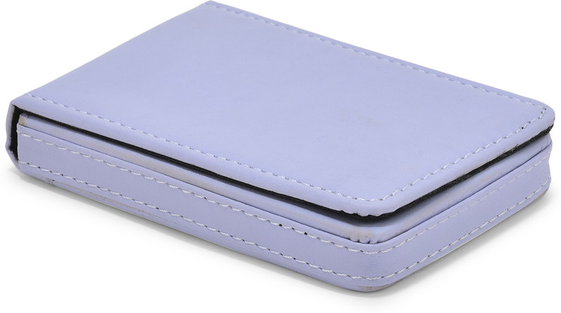 BE DIVINE Men & Women Casual Purple Artificial Leather Card Holder