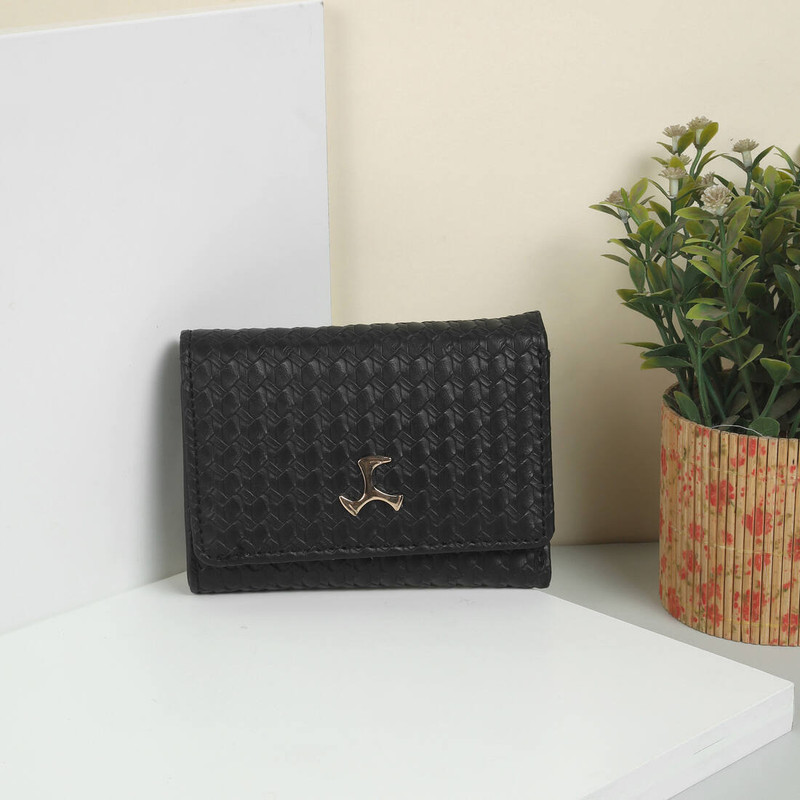 valerie Women Multicolor Artificial Leather Wallet(8 Card Slots)