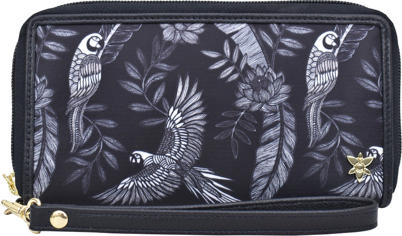 Dua Women Casual Maroon Artificial Leather Wallet(1 Card Slot)