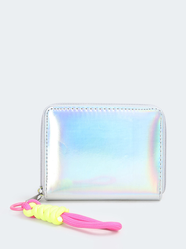 MAX Women Multicolor Rubber Wallet(2 Card Slots)