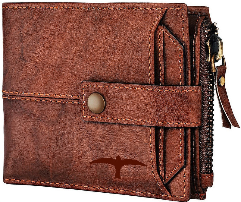 BULLFINCH Men Evening/Party, Trendy Tan Artificial Leather Wallet(8 Card Slots)