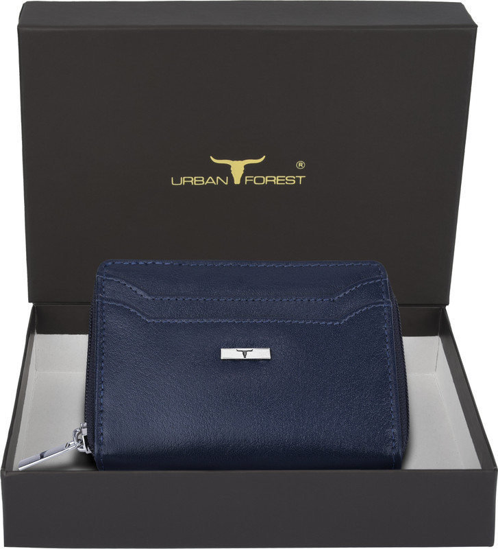 TOMMY HILFIGER Women Casual, Formal Blue Genuine Leather Wallet(12 Card Slots)