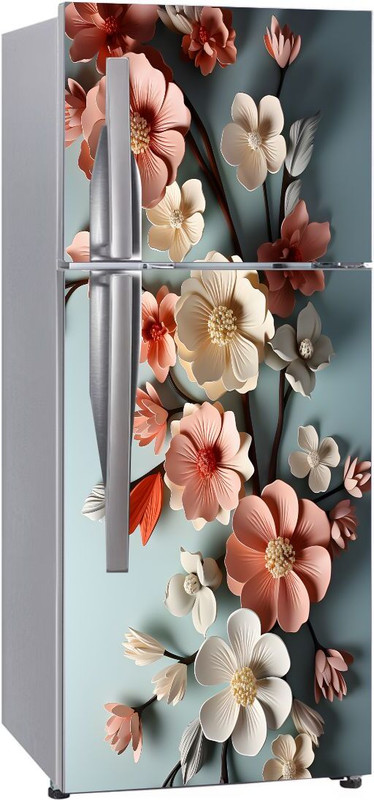 DPS Creative 183 cm x 86 cm Waterproof Floral & Botanical Vinyl Wallpaper(Multicolor)