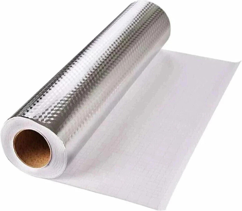 evonte 200 cm x 60 cm Architecture Paper Wallpaper(Silver)