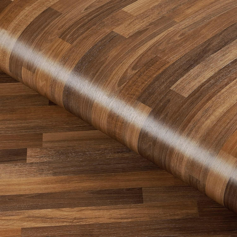 ONETON 60 cm x 200 cm Waterproof Decorative Vinyl Wallpaper(Brown)