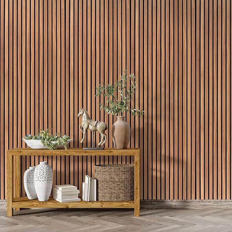 BalajiwallDecor 40 cm x 300 cm Waterproof Decorative Vinyl Wallpaper(Brown)