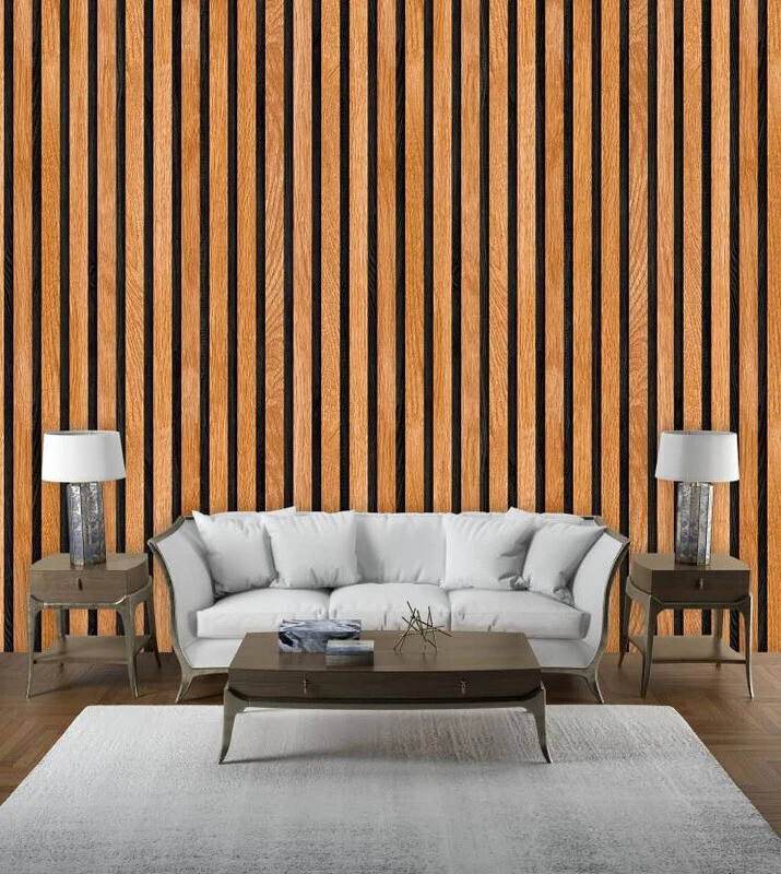 Vera Casa 1000 cm x 45 cm Waterproof Abstract Vinyl Wallpaper(Brown)