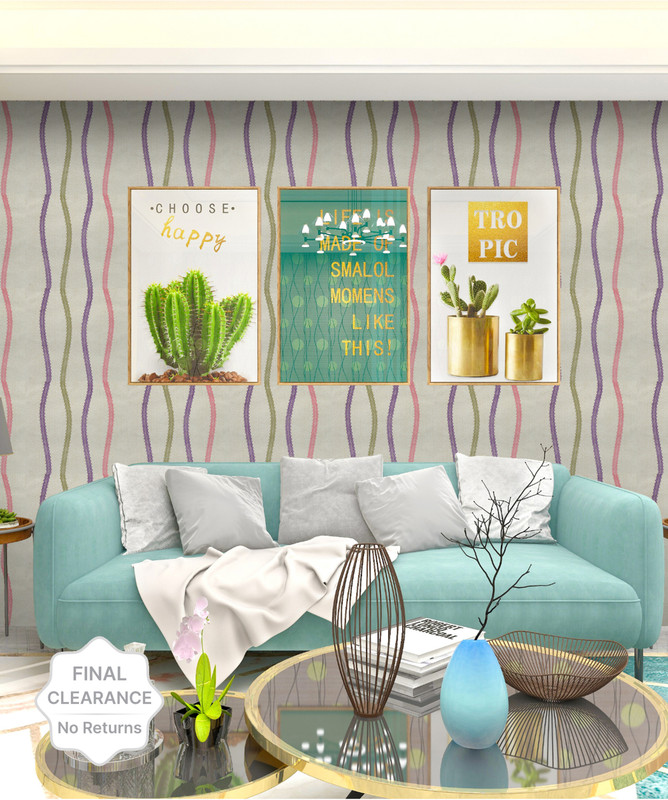 Flipkart SmartBuy 500 cm x 45 cm Architecture Embossed Wallpaper(Multicolor)
