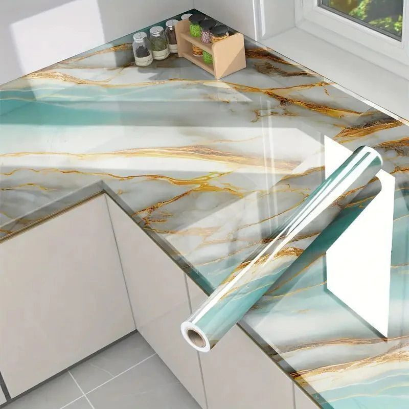 FOKRIM 200 cm x 60 cm Waterproof Decorative Vinyl Wallpaper(Multicolor)