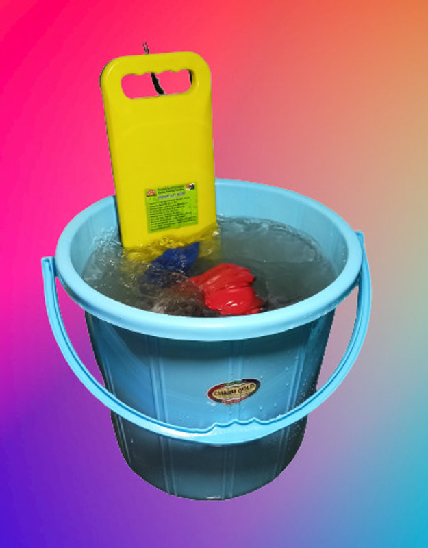 Jarvis Powerful Portable Handy Bucket Washing Machine Multicolor Holi Special Washing Machine...