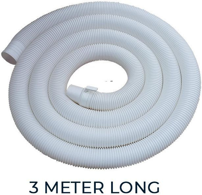 AquaRoot 3 Meter Washing Machine Outlet Pipe Drain Pipe Corrugated Plastic Outlet Pipe Washing Machine Outlet Hose(3)