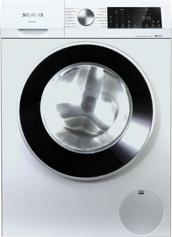 Siemens 7/6 kg Washer with Dryer Ready to Wear Clothes with In-built Heater White(WN54A2U0IN)
