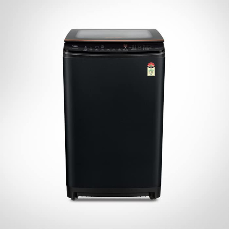 Voltas Beko by A Tata Product 6.5 kg with Inverter Fully Automatic Top Load Washing Machine Black(WTL65VPBGX)