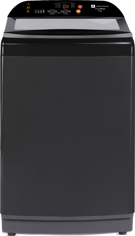 realme TechLife 9 kg MegaWash Range Fully Automatic Top Load Washing Machine Grey(RMTL905NNNHG)