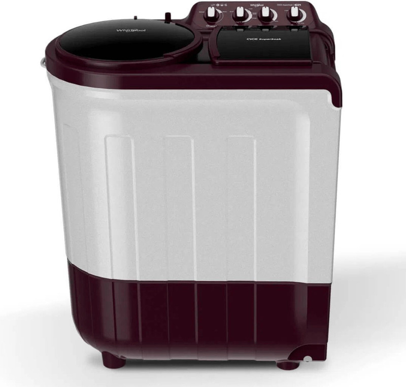 LG 8 kg Semi Automatic Top Load Washing Machine White, Maroon(P8030SRAZ)