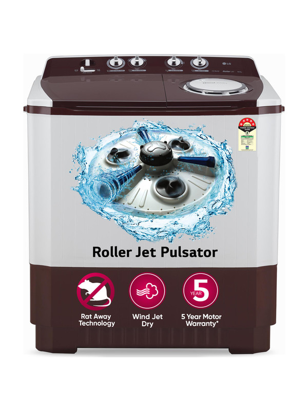 LG P1050SRAZ 10 kg Top load Semi-automatic Washing Machine