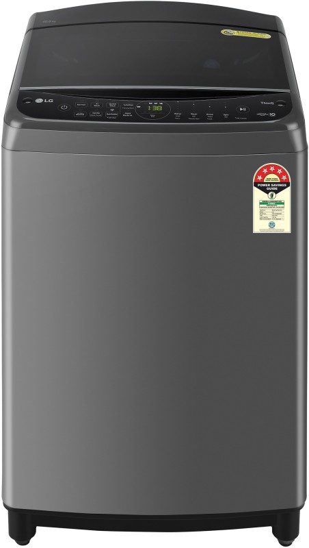 LG 10 kg with Wi-Fi Enabled,AI Direct Drive Technology Fully Automatic Top Load Washing Machine Grey(THD10NWM)