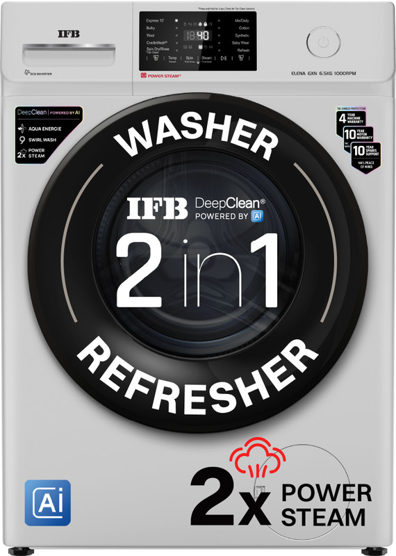IFB 7 kg 5 Star Silver, Black