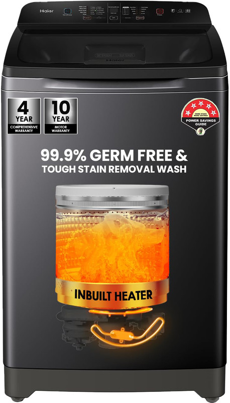 Haier 8 kg Dark Jade Sliver