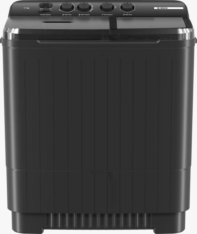BOSCH 11 kg Semi Automatic Top Load Washing Machine Grey(WJZ115D0IN)