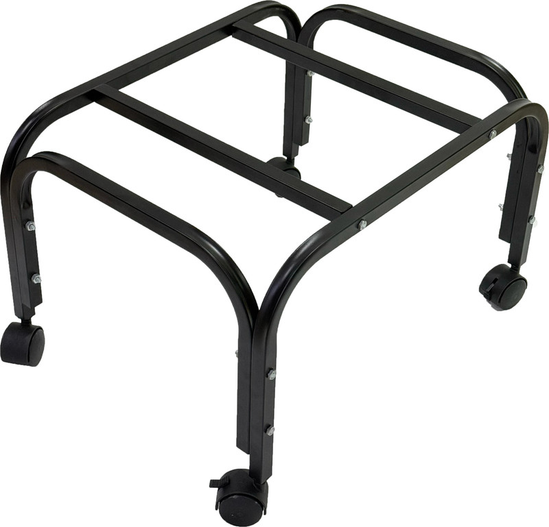 JENATIC Air Cooler, Water Cooler Trolley/Stand with Wheels (Black) Material Iron(44 cm x 56 cm)
