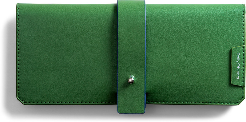 DailyObjects Stack Portable Smart Watchband Organiser Case | Holds Upto 5 Watchbands Watch Box(Green, Holds 5 Watches)